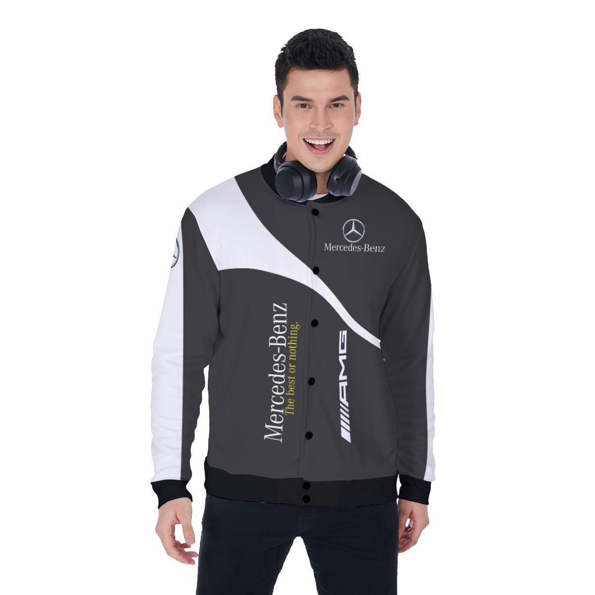 Mercedes Benz Amg Apparel, Mercedes Benz Amg Baseball Jacket 57