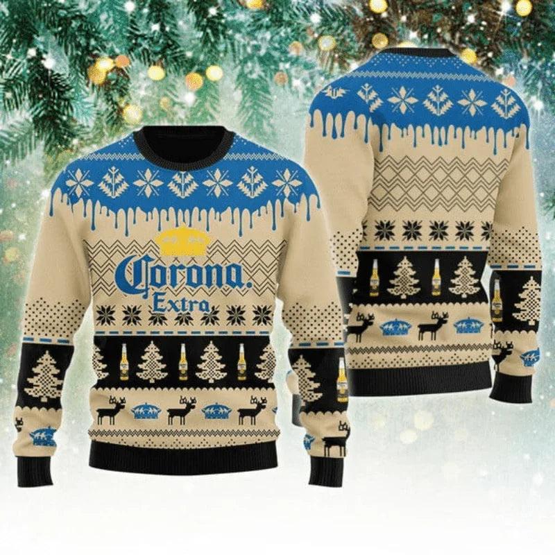 Corona Extra Christmas Festival Ugly Christmas Sweater