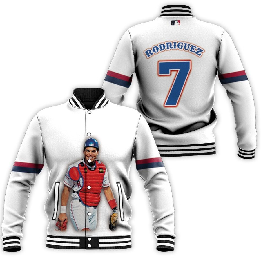 Washington Nationals Ivan Rodriguez 7 Baseball Jacket