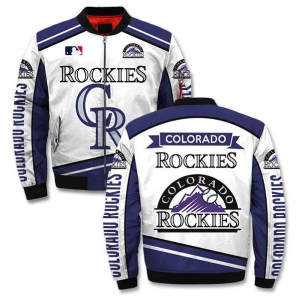 Colorado Rockies Bomber Jacket V3