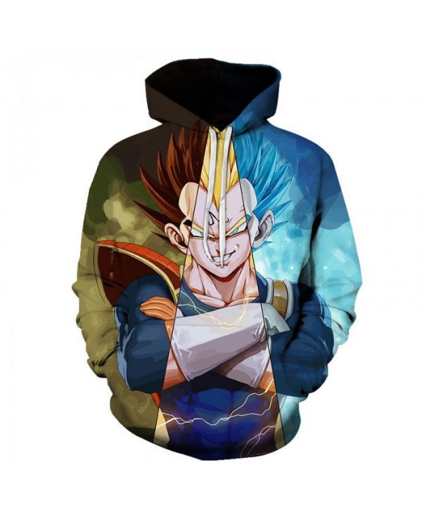 Dragon Ball Super Long Design D 3D All Over Print Hoodie & Zip Hoodie