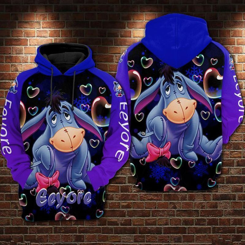 Eeyore The Mini Adventures Of Winnie The Pooh 3d Hoodie Zip Hoodie 84