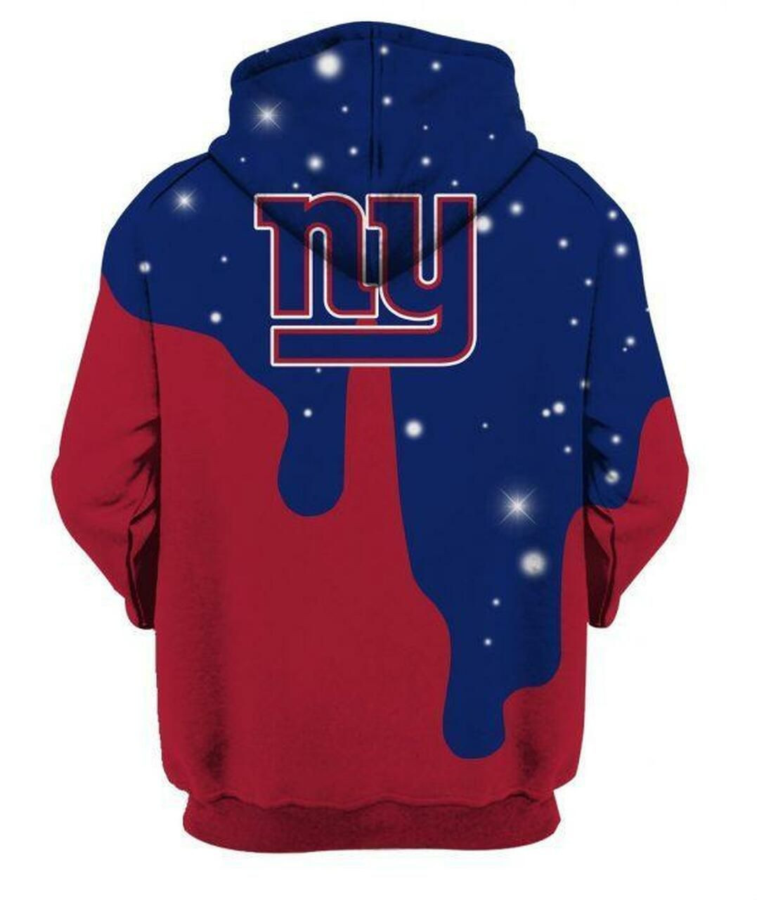 New York Giants Football 3D All Over Print Hoodie & Zip Hoodie