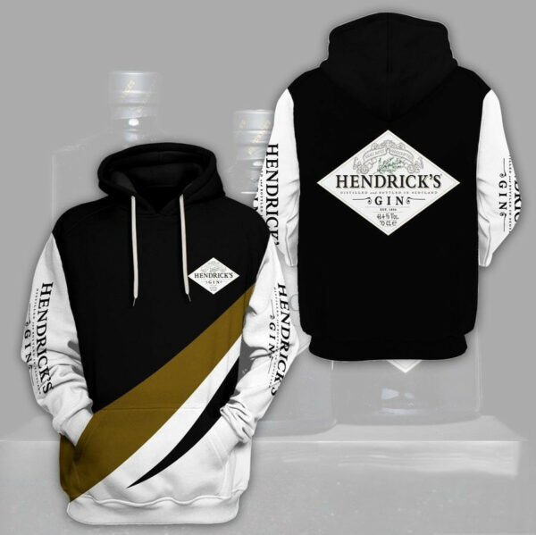 Hendricks Gin 3d All Over Print Hoodie 366 1617