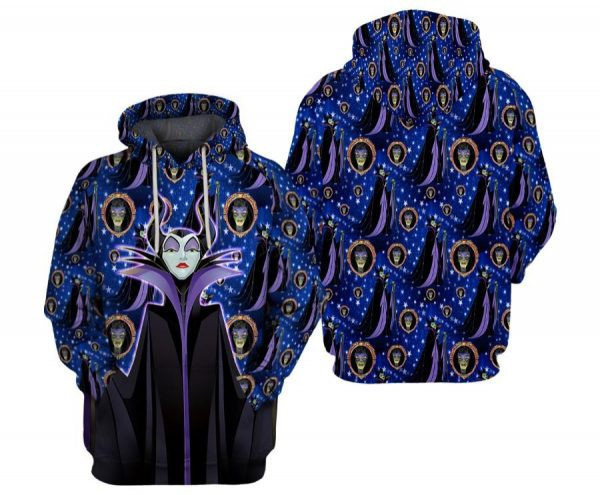 Maleficent Pattern Cartoon 2k746 Lover Gift ,maleficent All Over Print 3d Hoodie 326