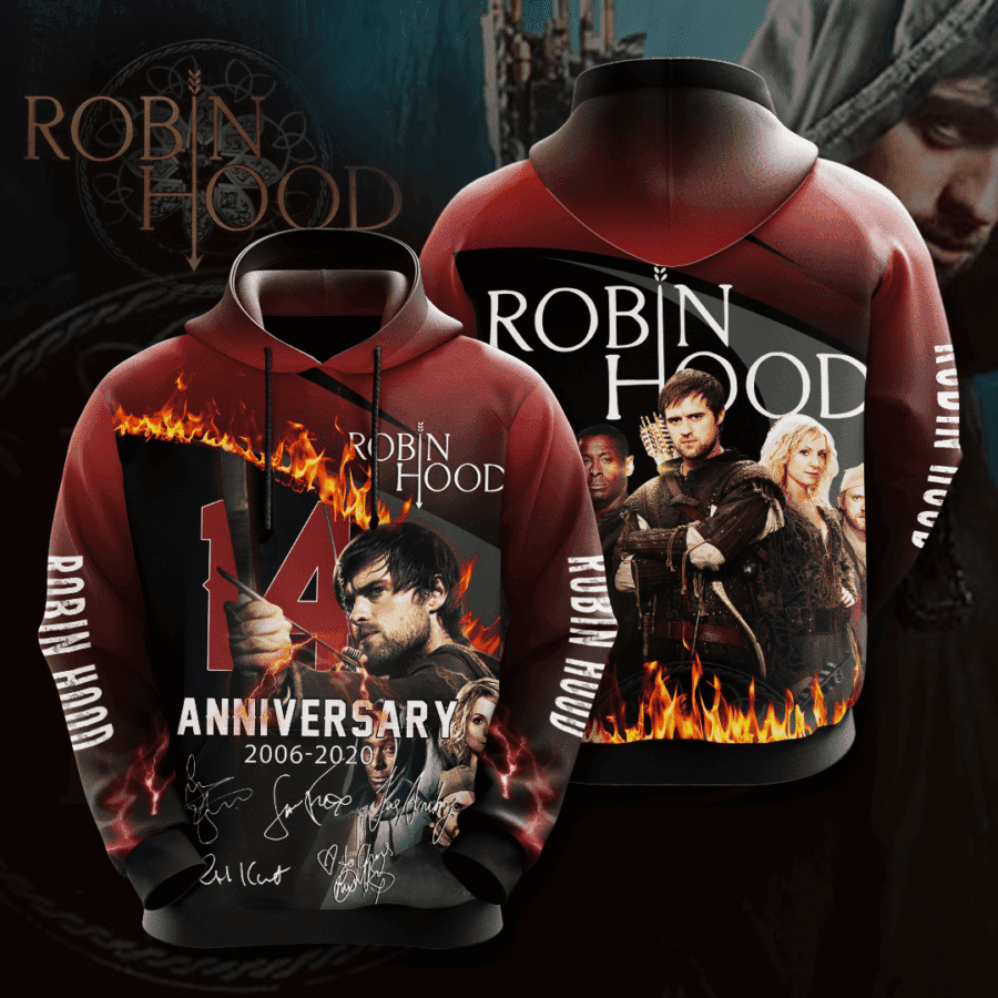 Robin Hood 3D All Over Print Hoodie & Zip Hoodie
