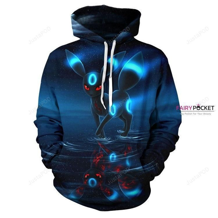 Pokemon Umbreon 3D All Over Print Hoodie & Zip Hoodie