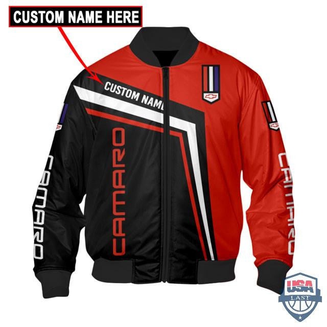 Chevrolet Camaro Custom Name Bomber Jacket