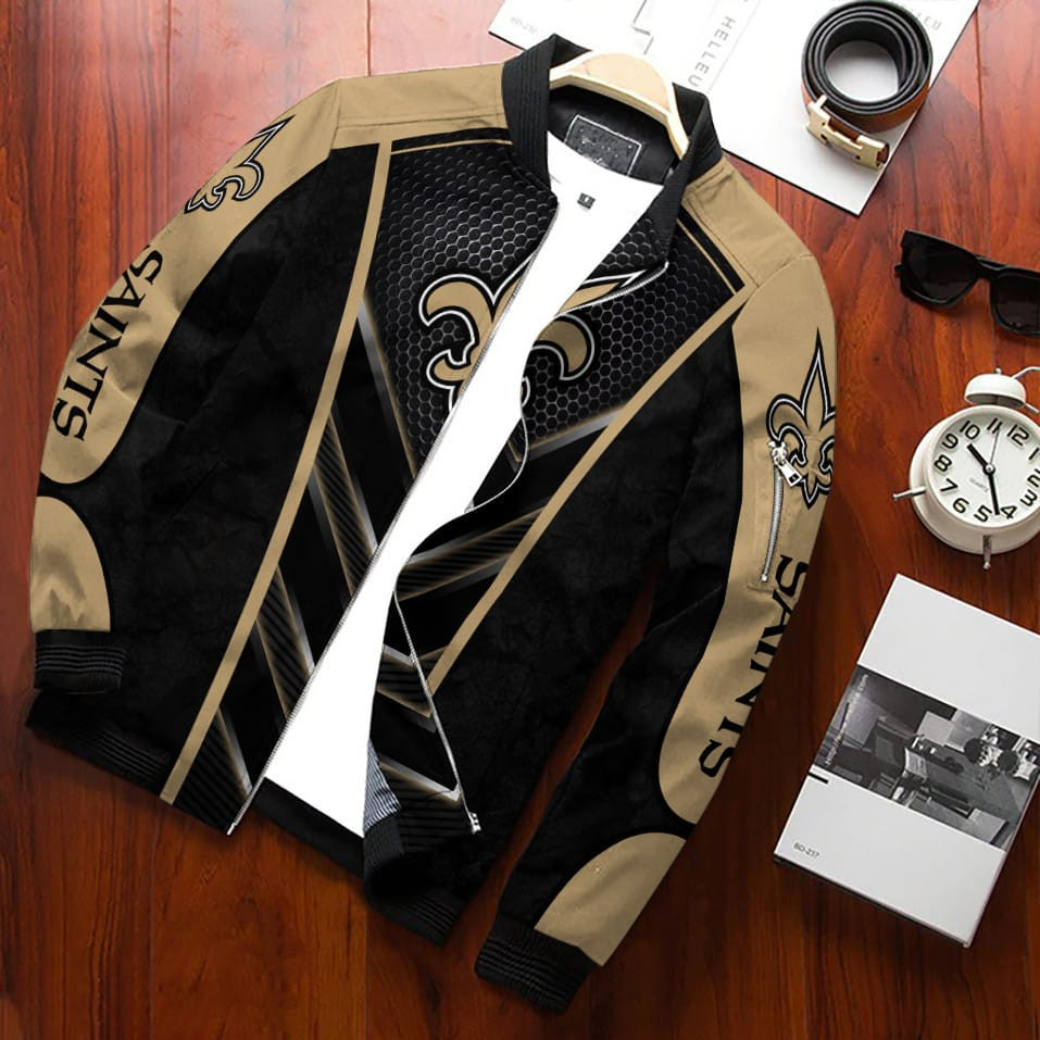 New Orleans Saints Bomber Jacket 801