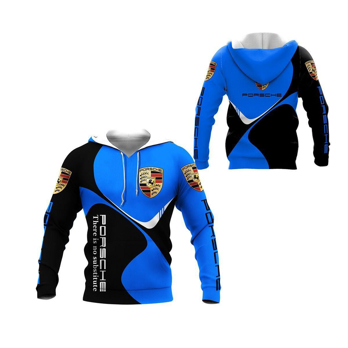 Porsche Shirt 249, 3d Hoodie Zip Hoodie