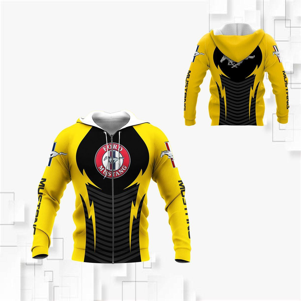 Ford Mustang Shelby Luxury Car 8k251 3d Zip Hoodie Hoodie Ii0