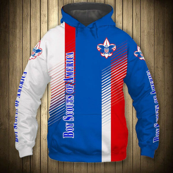 Boy Scouts Of America 5k440 Cartoon 3d Hoodie Zip Hoodie 1639