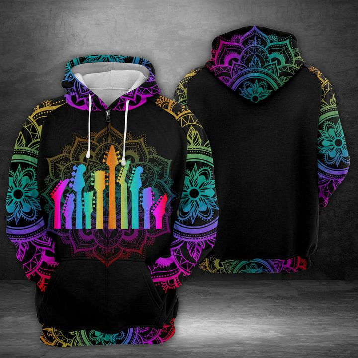 Guitar Band 3D All Over Print Hoodie & Zip Hoodie