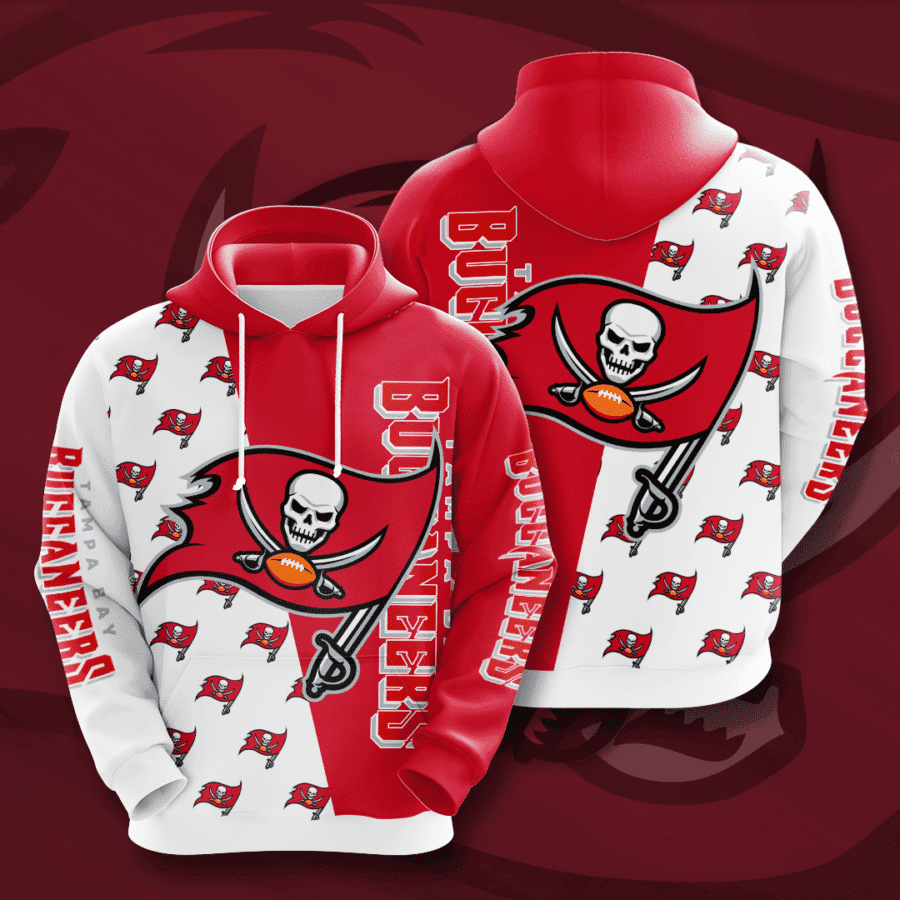 Tampa Bay Buccaneers 3D All Over Print Hoodie & Zip Hoodie
