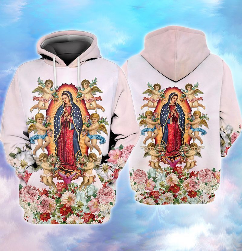 Our Lady Of Guadalupe 3d Hoodie Zip Hoodie