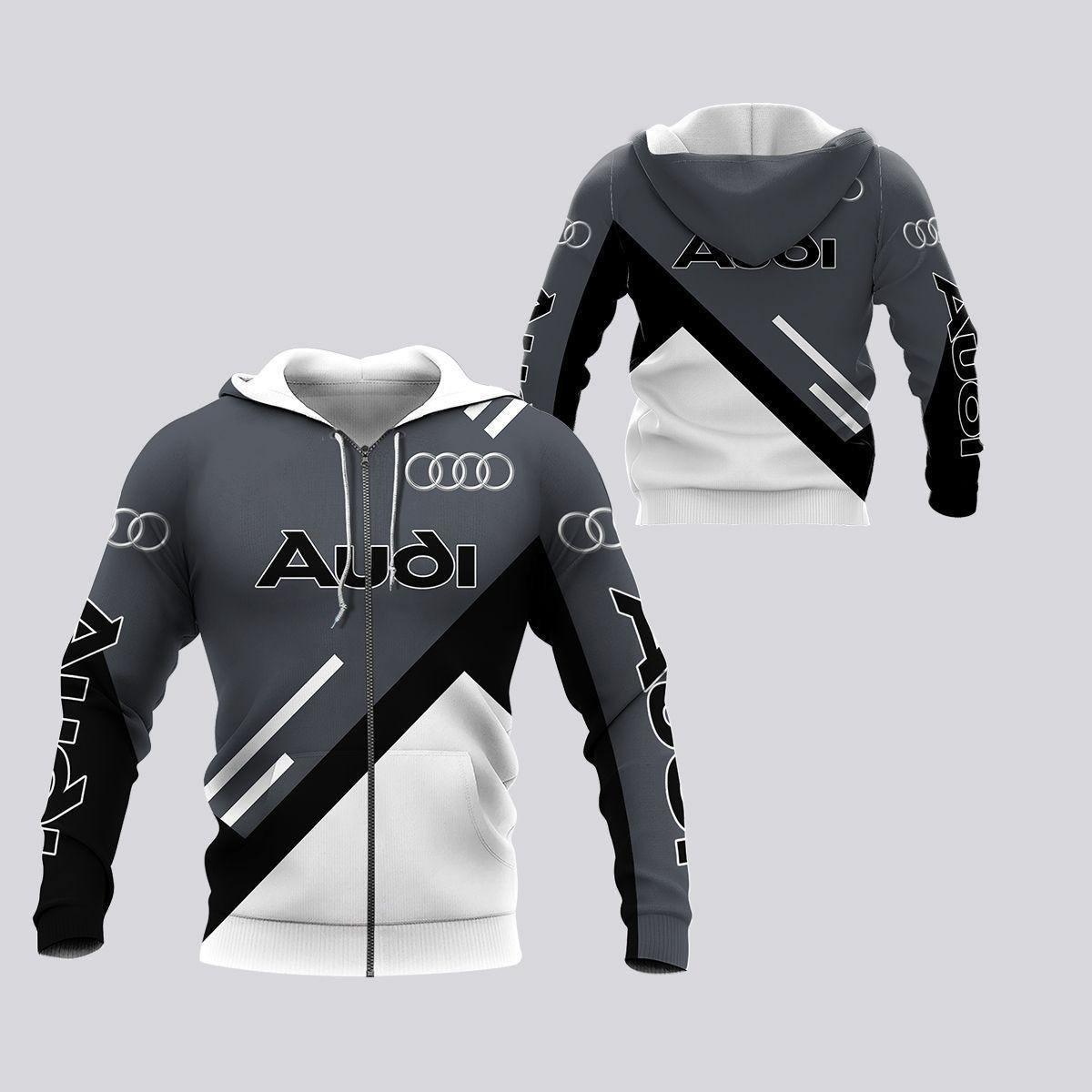 Audi Sport Luxury Car 8k291 3d Zip Hoodie Hoodie Ii0