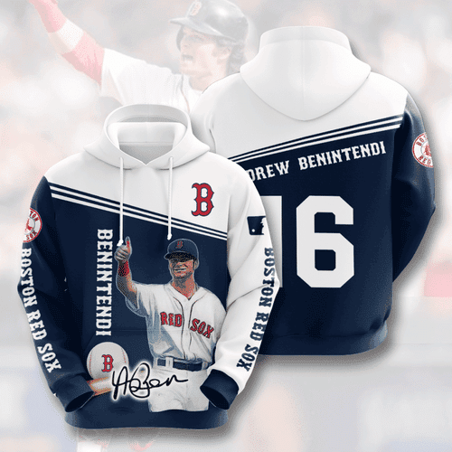 BOSTON RED SOX Andrew Benintendi 3D All Over Print Hoodie & Zip Hoodie