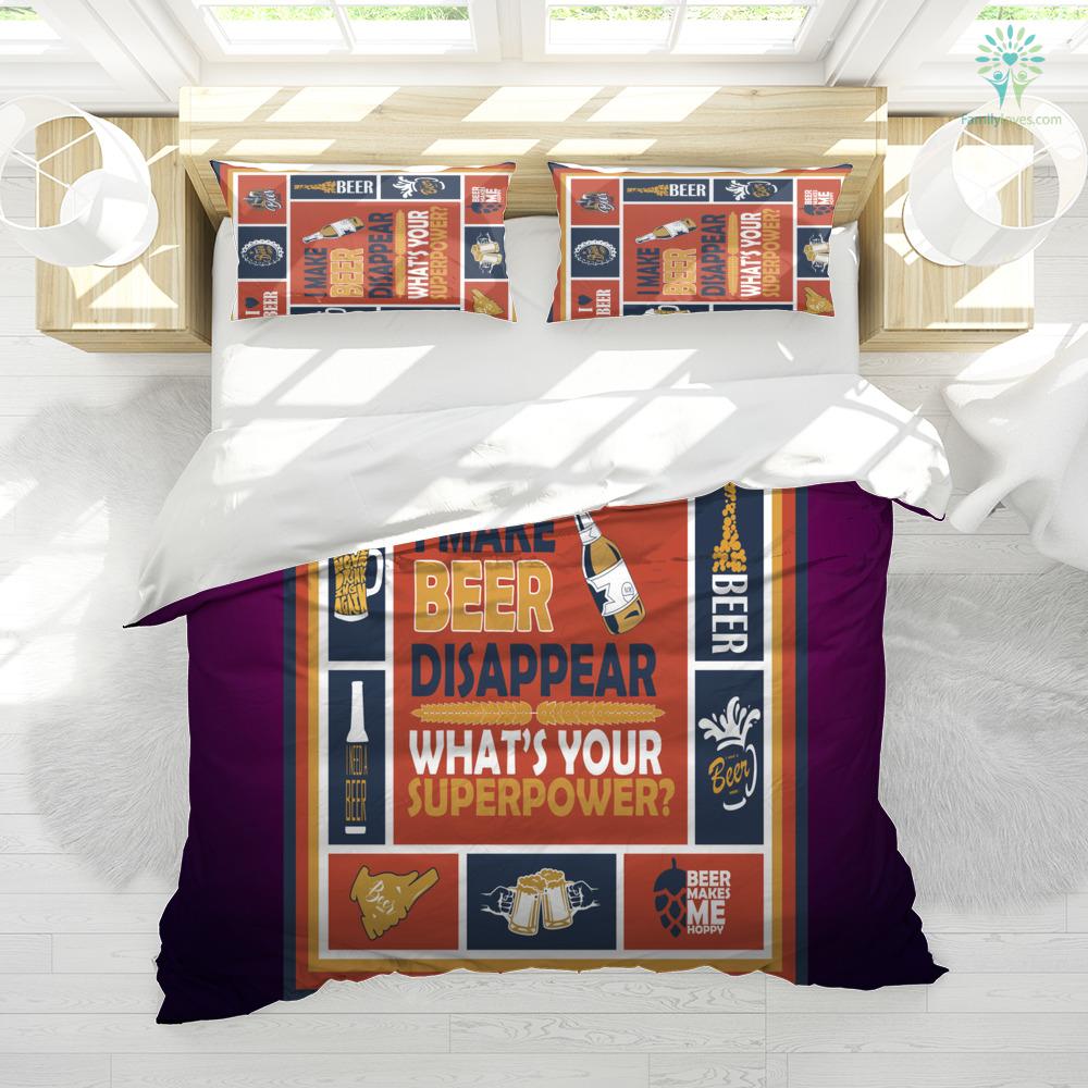 Beer Bedding Set I Make Beer Disappear Duvet Covers