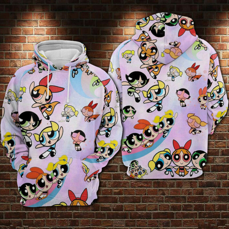 The Powerpuff Girls Hoodie - Zip Hoodie