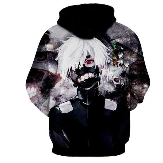 Tokyo Ghoul 3D All Over Print Hoodie & Zip Hoodie