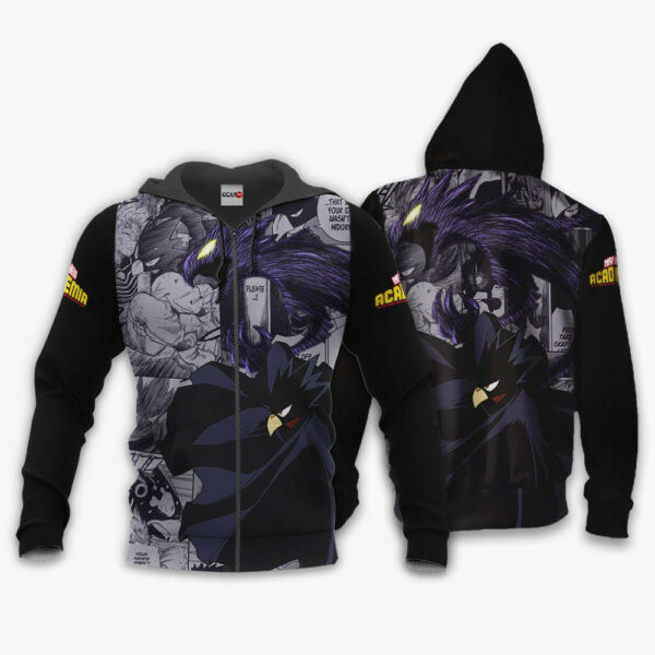 Fumikage Tokoyami Anime My Hero Academia 1k973 Cartoon Graphic Outfits Aop 3d Hoodie Zip Hoodie 199