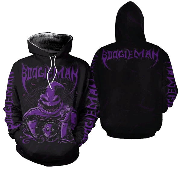 Boogieman Jack Skellington The Nightmare Before Christmas 164 Cartoon Graphic Outfits Aop Hoodie 865