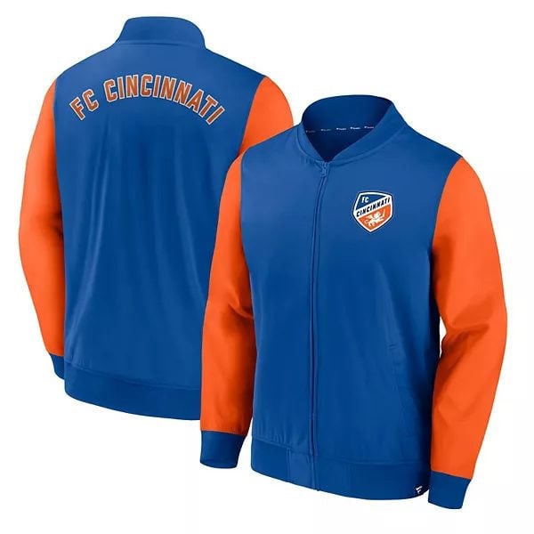 FC Cincinnati Royal Orange Bomber Jacket