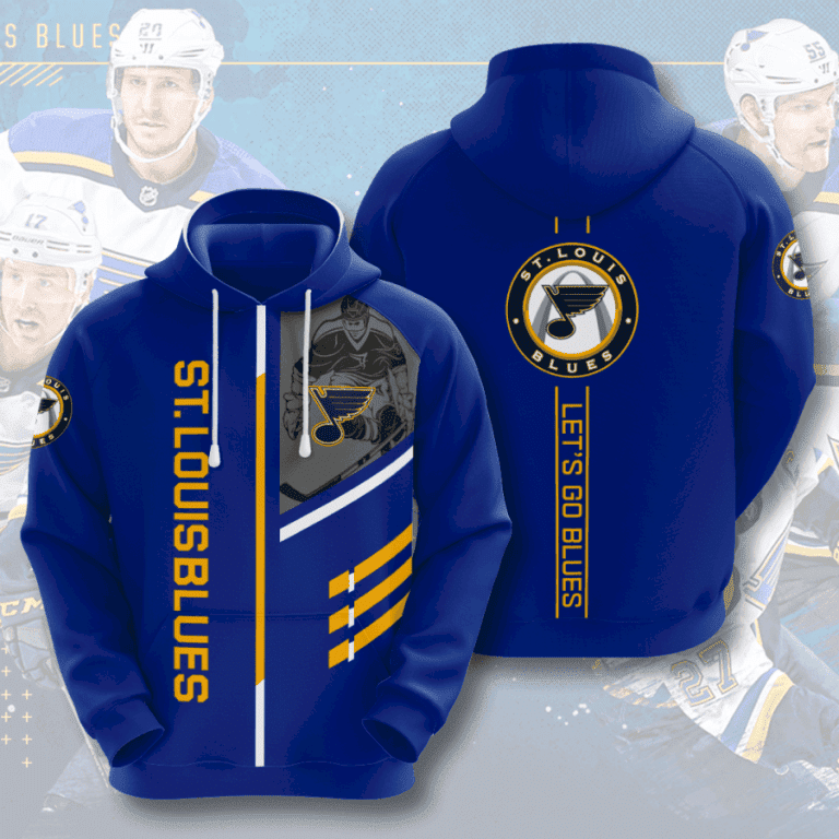 St. Louis Blues 3D All Over Print Hoodie & Zip Hoodie