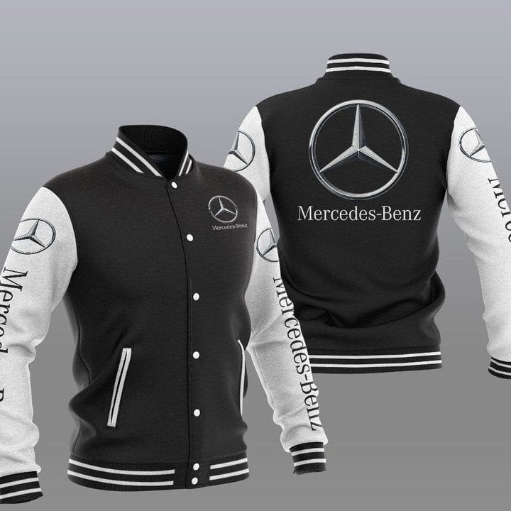 Mercedes Benz Cars Baseball Jacket