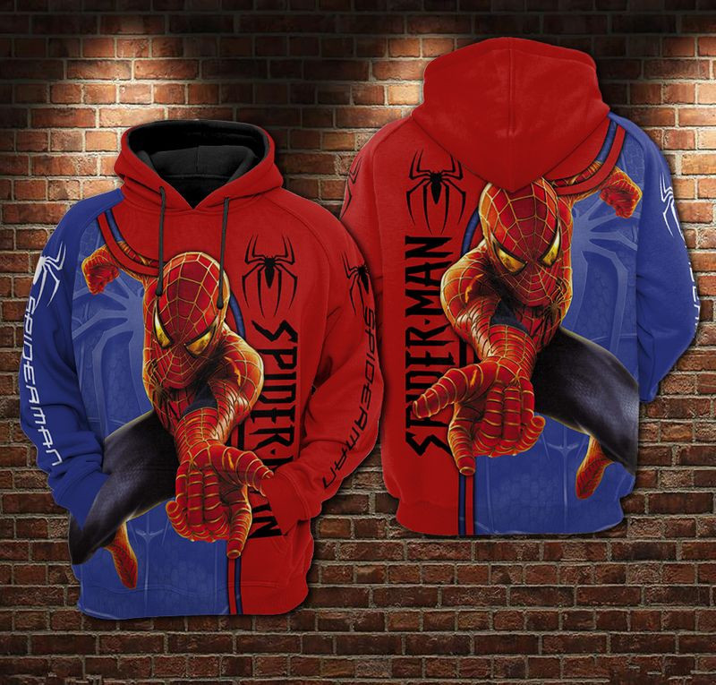 Spider Man Style Hoodie