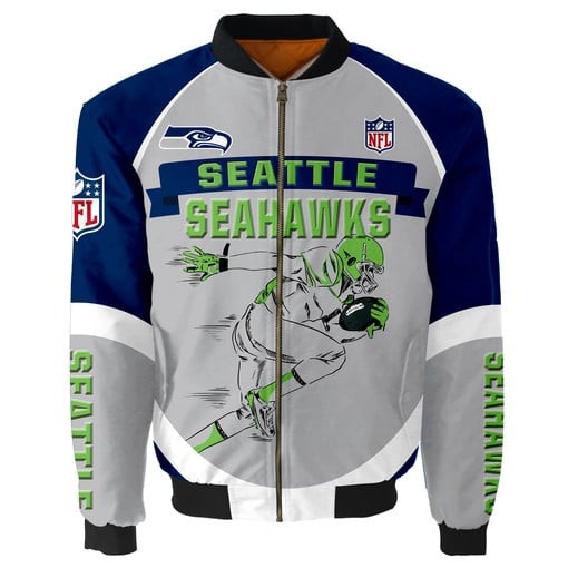 Seattle SeahawksThick Bomber Jacket CSBBT200