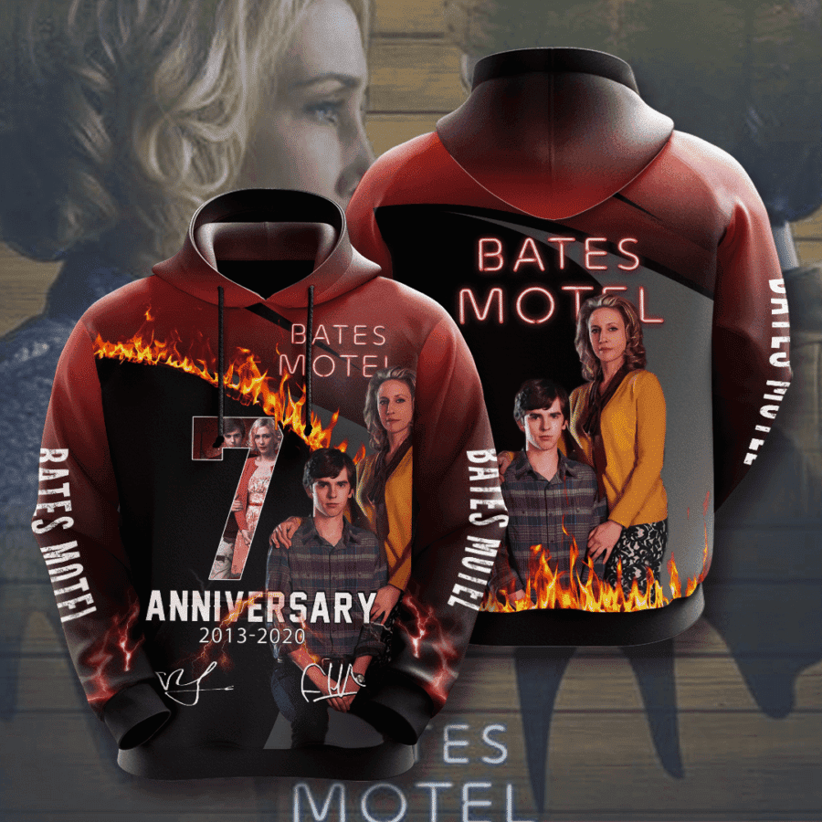 Bates Motel 3D All Over Print Hoodie & Zip Hoodie
