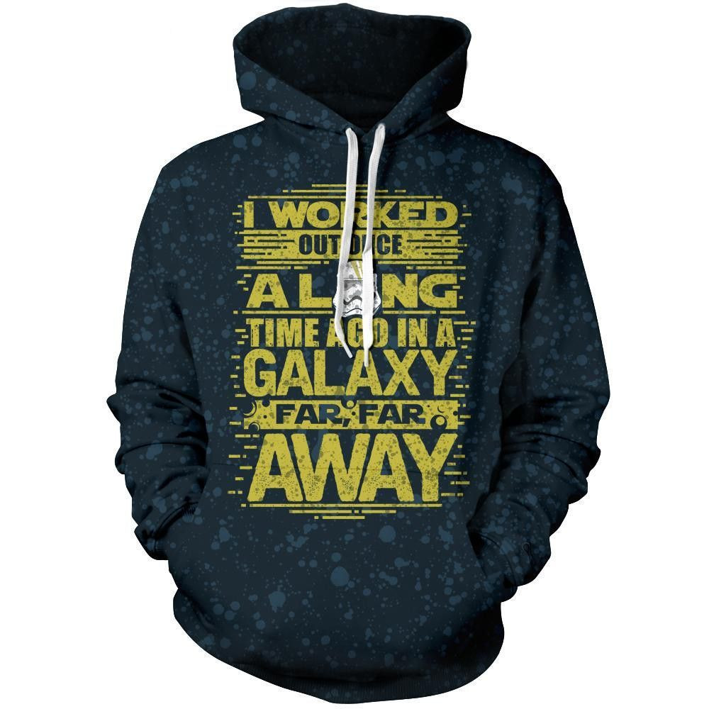 Star Wars A Long Time Ago 3D All Over Print Hoodie & Zip Hoodie