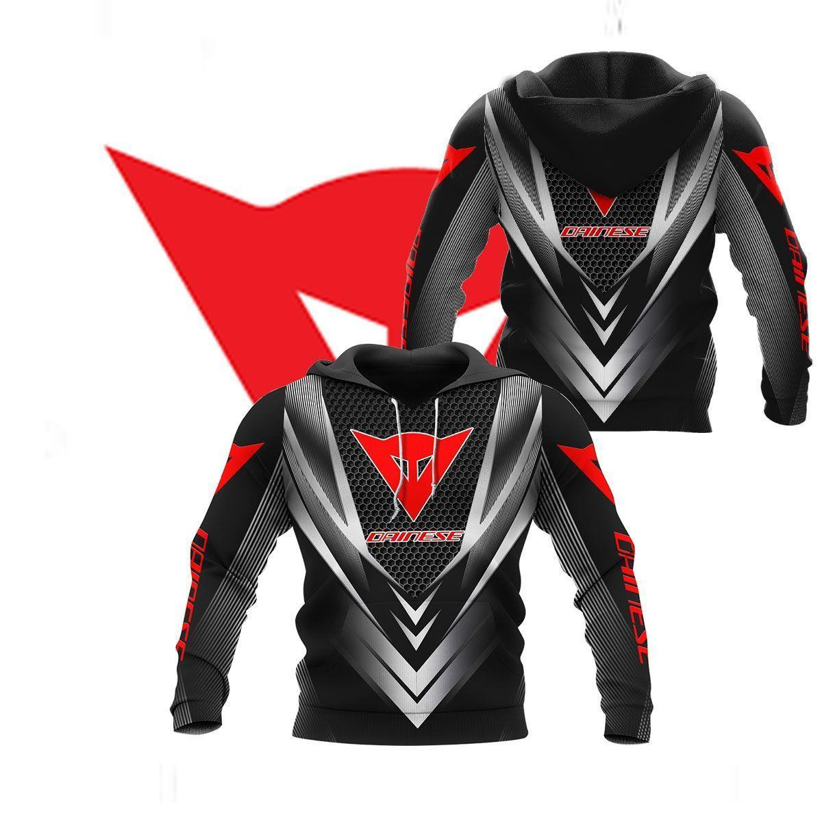 Dainese Shirt 117, 3d Hoodie Zip Hoodie