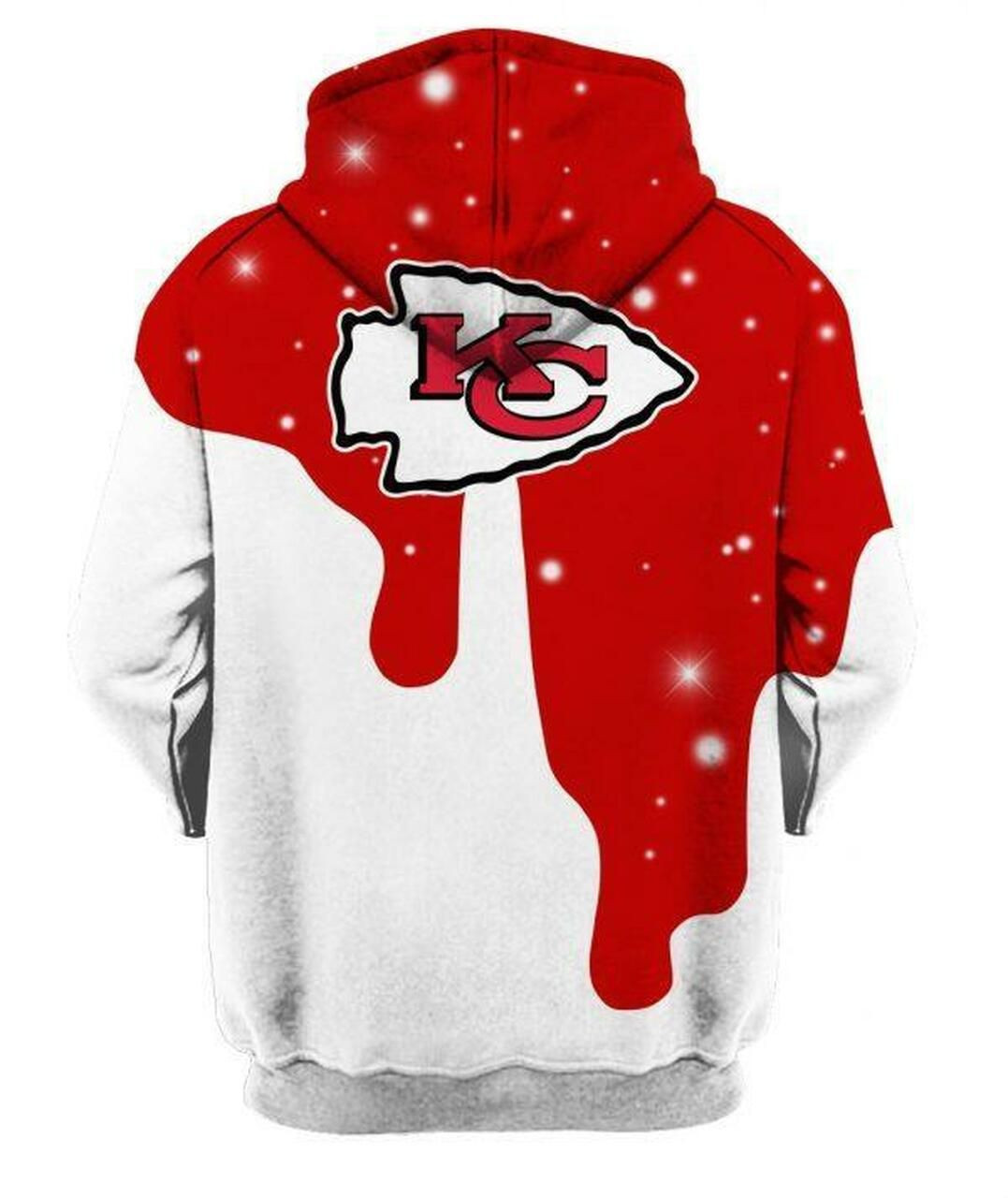 Kansas City Chiefs Football 3D All Over Print Hoodie & Zip Hoodie