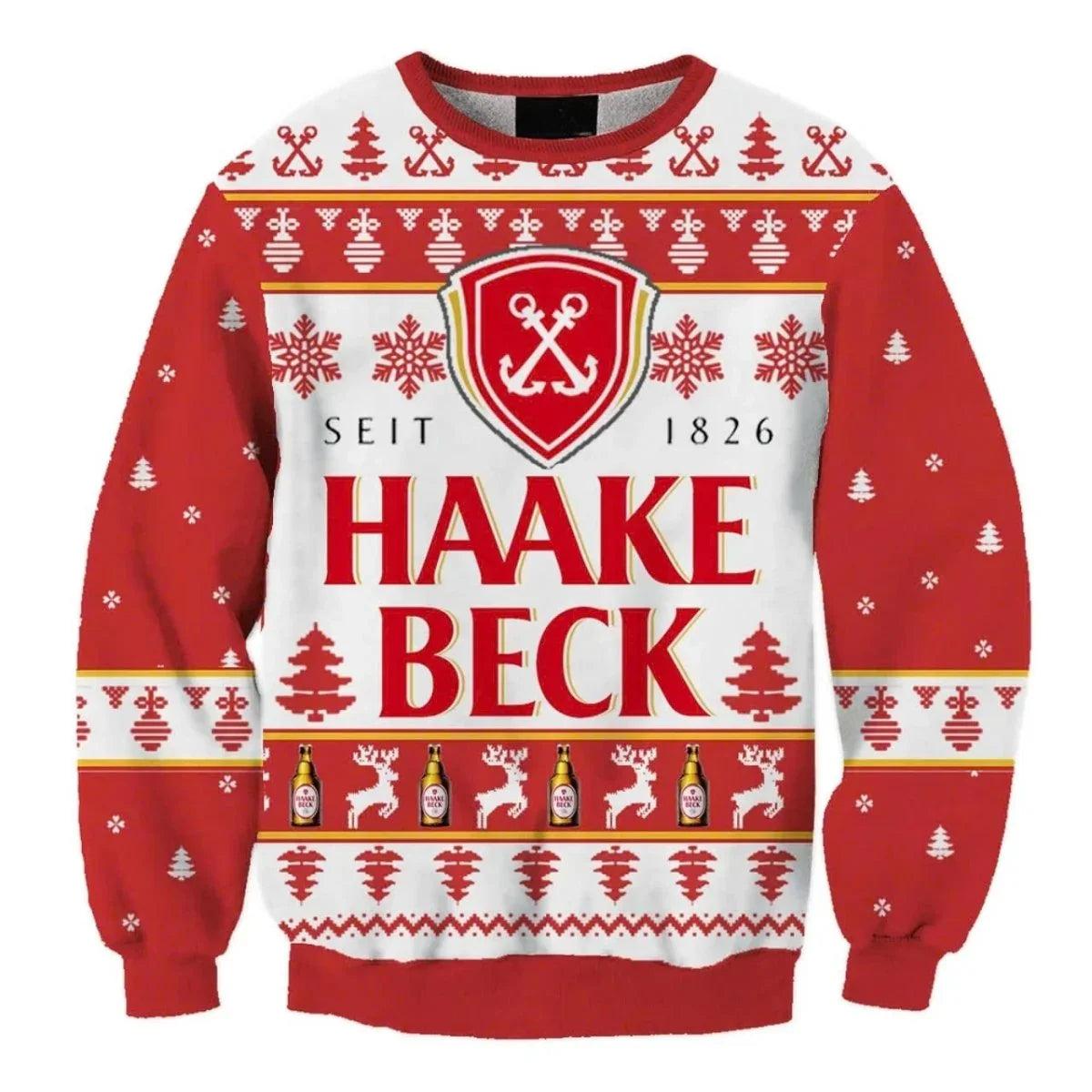 Haake Beck Ugly Christmas Sweater