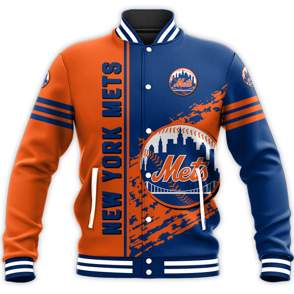 New York Mets Baseball Jacket V2