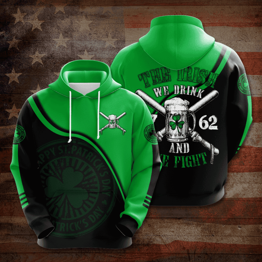 St. Patricks Day 3D All Over Print Hoodie & Zip Hoodie