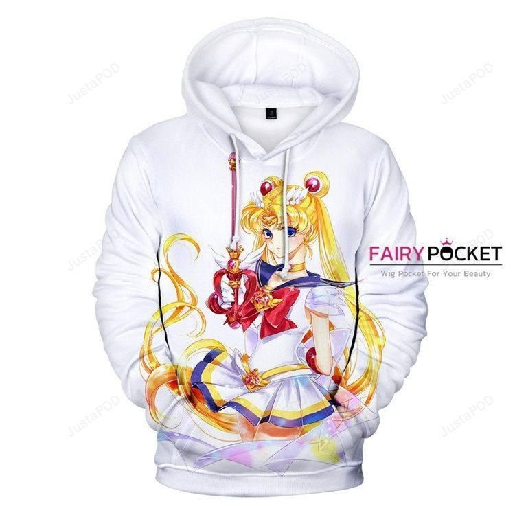 Sailor Moon Tsukino Usagi 3D All Over Print Hoodie & Zip Hoodie