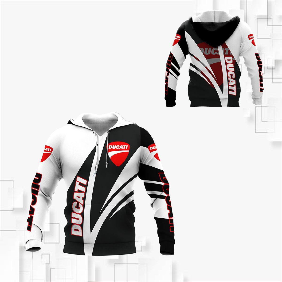Ducati Pramac Racing All Over Print Hoodie, Zip Hoodie 459