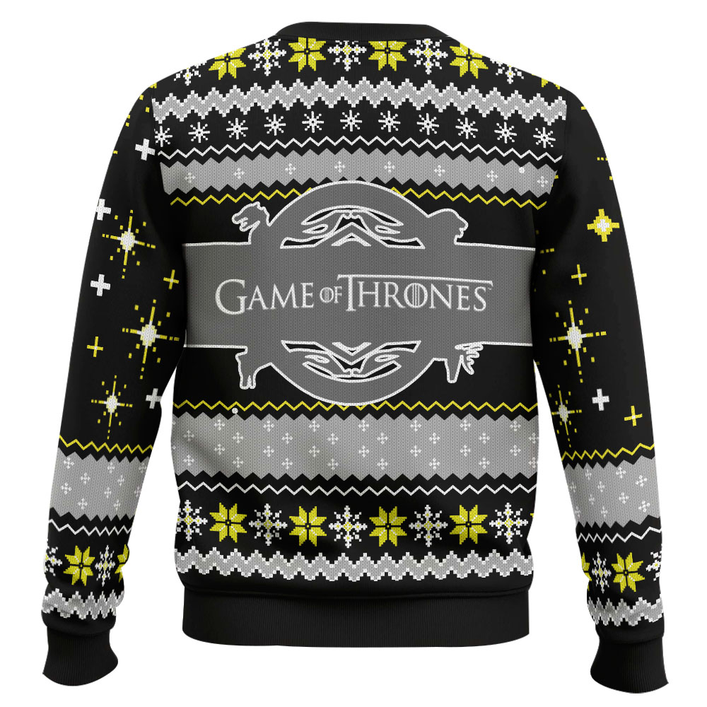 Christmas Is Coming House Stark Game Of Thrones Ugly Christmas Sweater