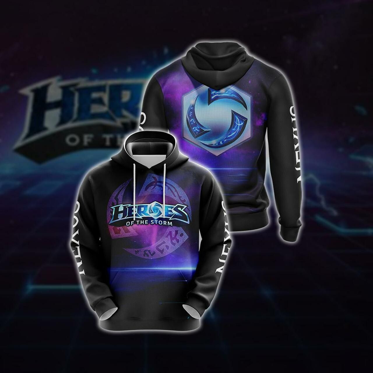Heroes Of The Storm - Nexus 3D All Over Print Hoodie & Zip Hoodie