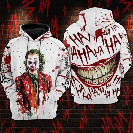Joaquin Phoenix Joker 3D All Over Print Hoodie & Zip Hoodie