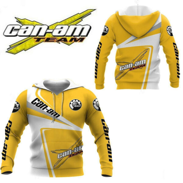 Can-am Brp Shirt 37, 3d Hoodie Zip Hoodie 1509