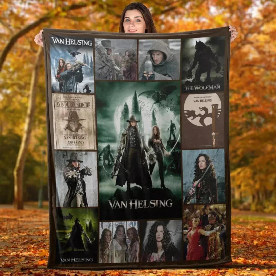 Van Helsing Fleece Sherpa Blanket