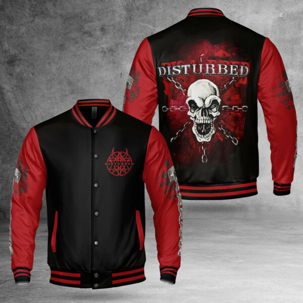 Disturbed Rock Band Trending Baseball Jacket 468 117