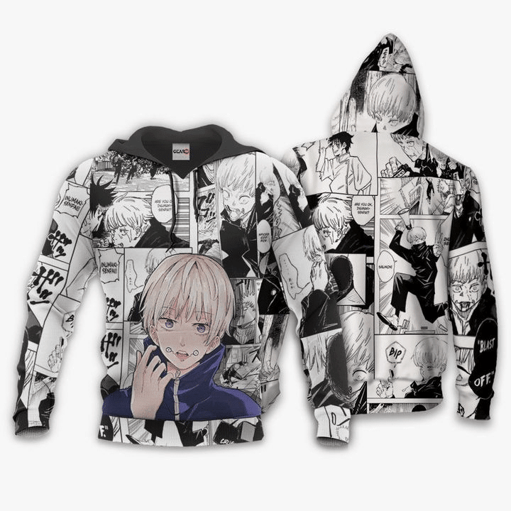 Inumaki Toge Jujutsu Kaisen 3d Hoodie Zip Hoodie