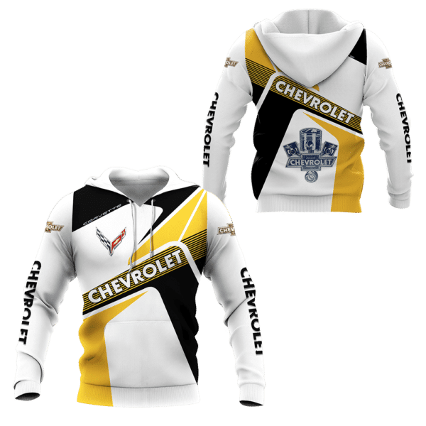 Chevrolet Corvette Shirt 836, 3d Hoodie Zip Hoodie 272