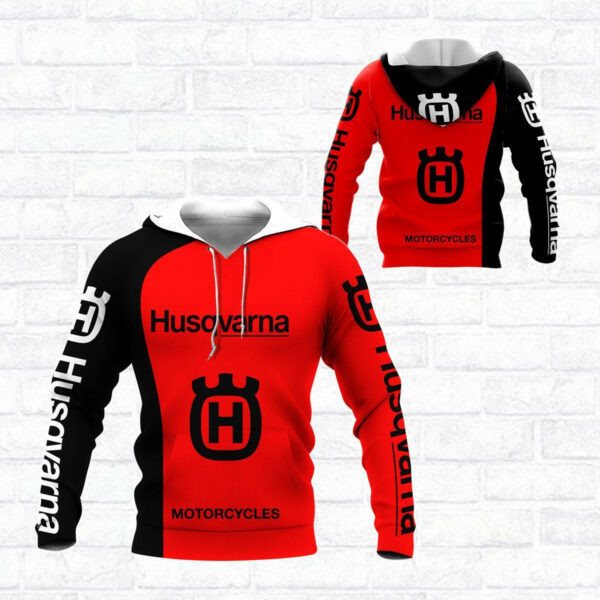 Husqvarna Motorcycles Shirt 339,   3d Hoodie Zip Hoodie 1137