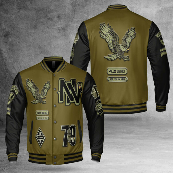 Veteran 4th District Congressional Trending Baseball Jacket 504 140